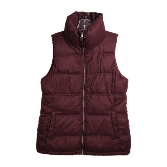 Old Navy Jackets & Blazers - Old Navy Insulated Puffer Vest Women's Small Purple Full-Zip Pockets Sleeveless